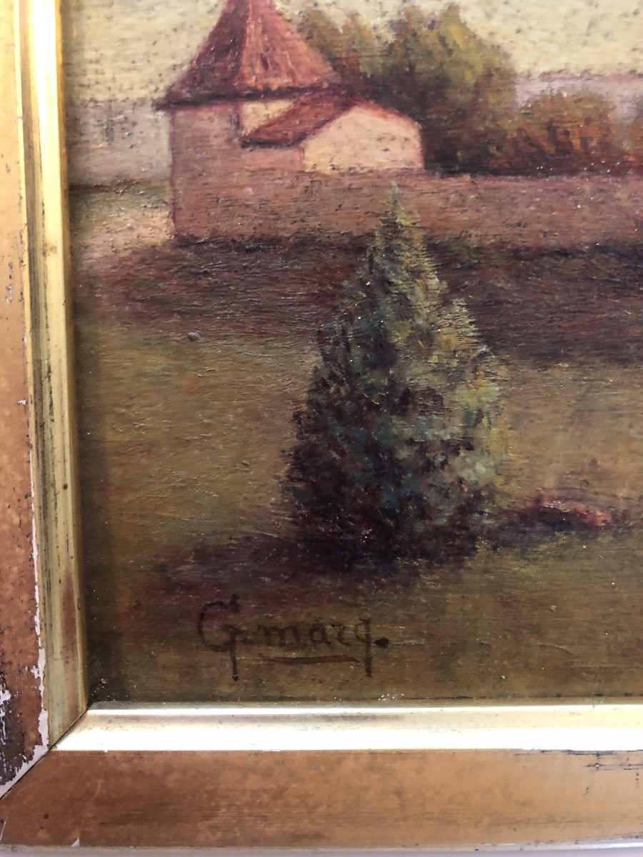 Tableau les jardins St eutrope à orange-photo-3