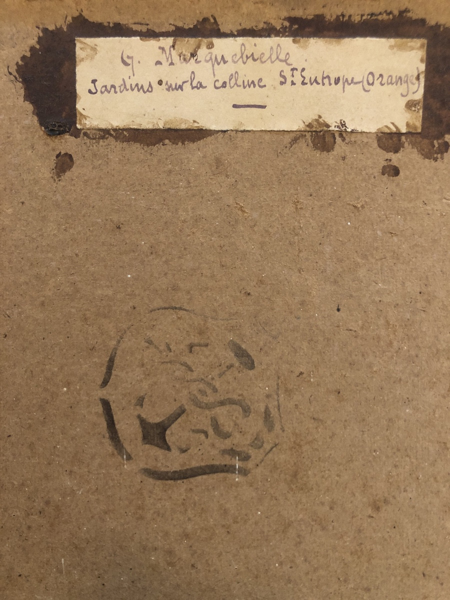 Tableau les jardins St eutrope à orange-photo-2