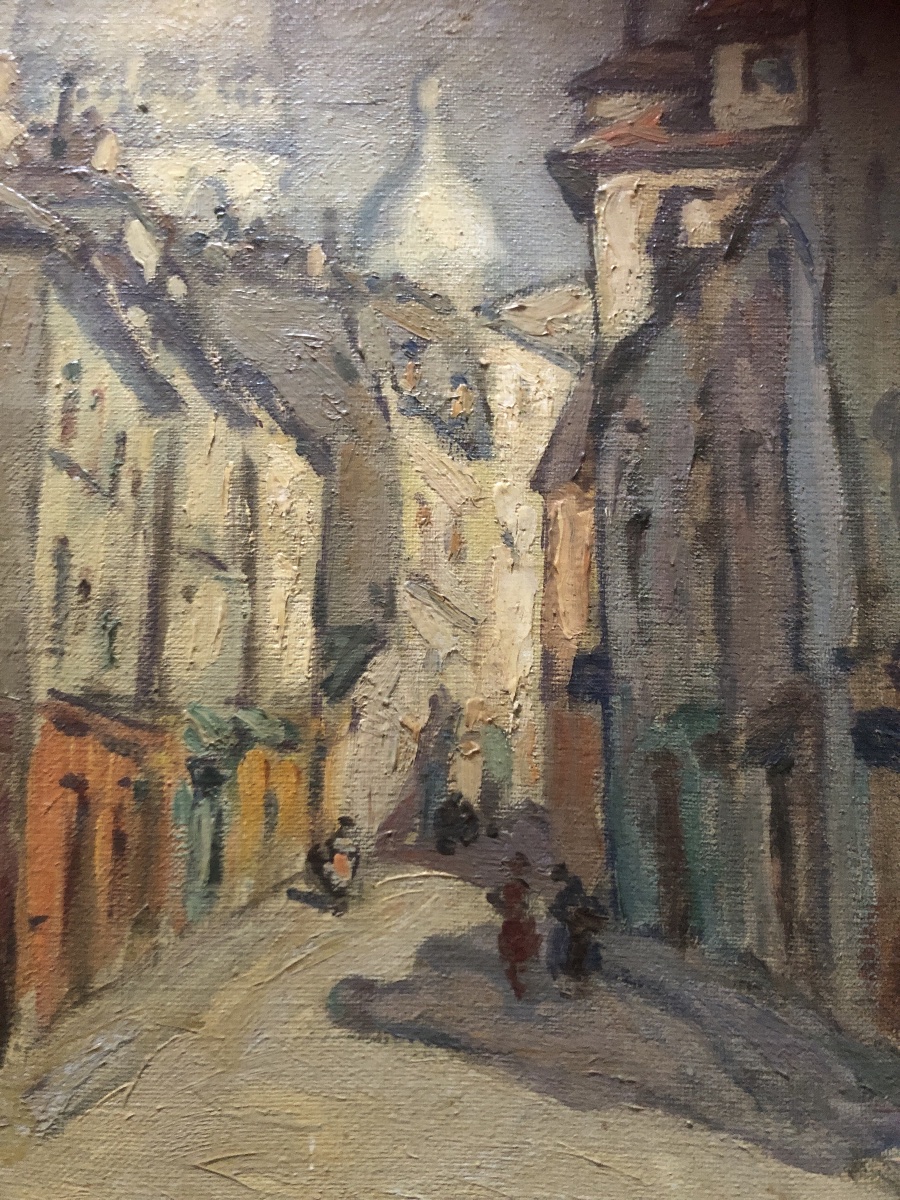 Tableau vieux Montmartre de Ludovic Signoux -photo-3