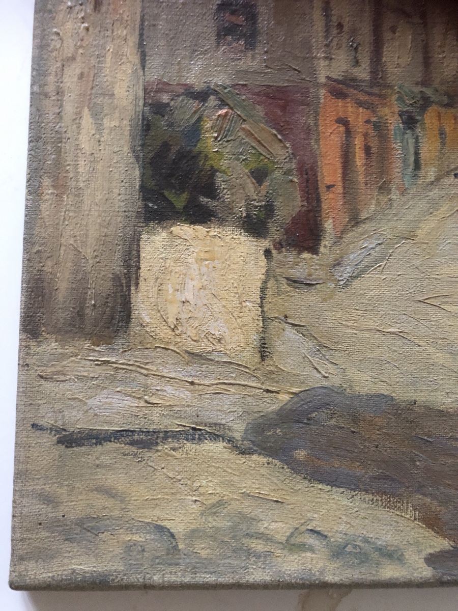 Tableau vieux Montmartre de Ludovic Signoux -photo-4