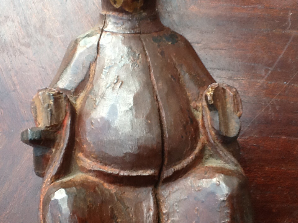 Chinese Dignitary Wood Sculpture19 Eme-photo-2