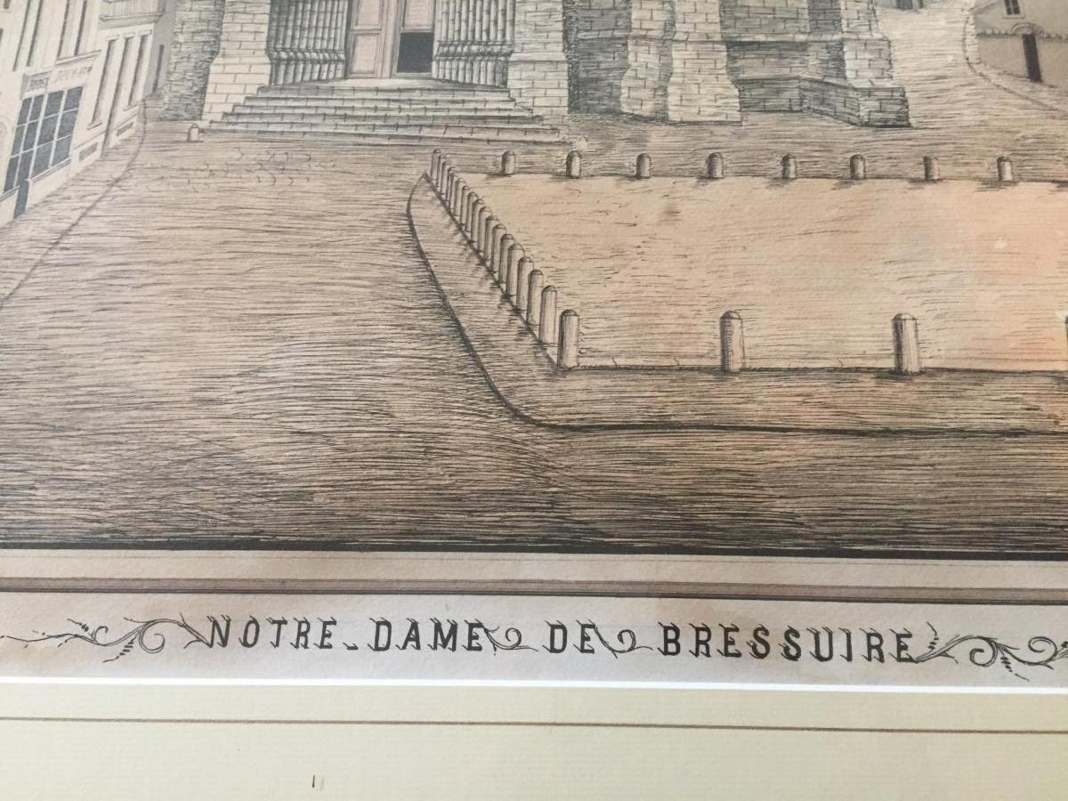 Drawing Notre Dame De Bressuire-photo-3