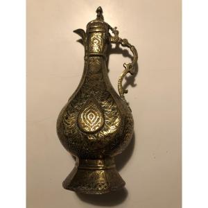 Brass Ewer, Iran Or Azerbaijan, 18th Century