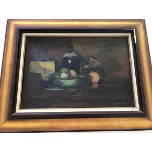 Tableau nature morte signé Paul surtel