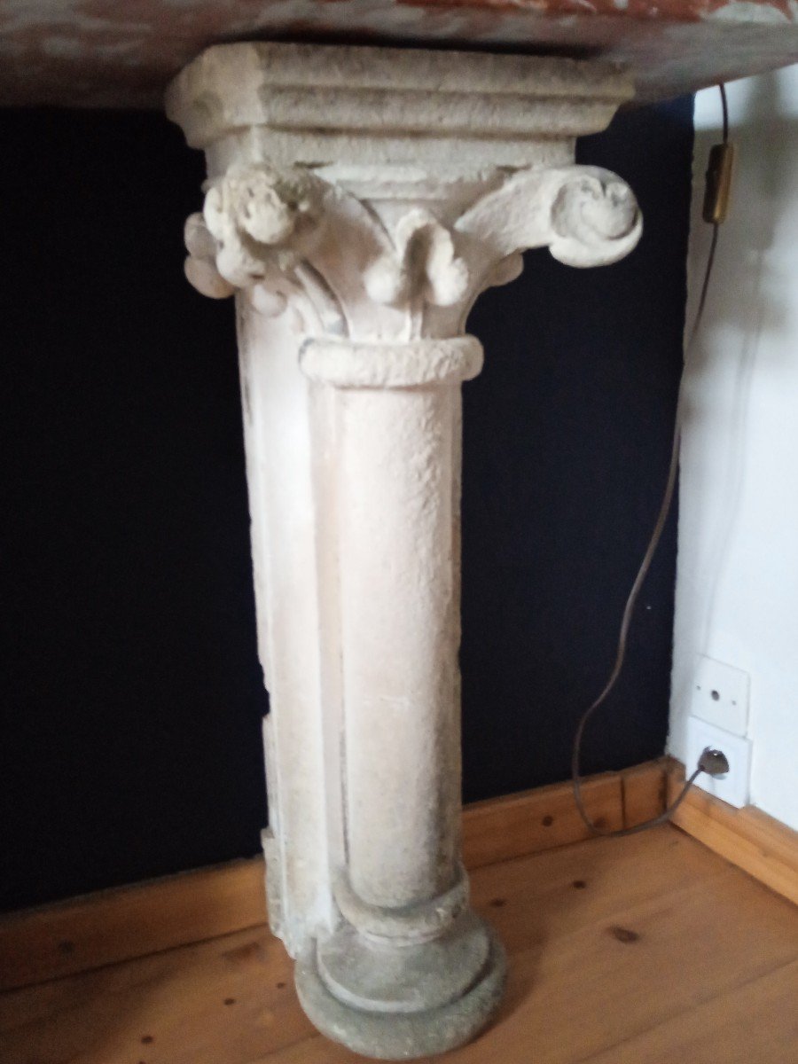 Pair Of Gambette In Stone-photo-2
