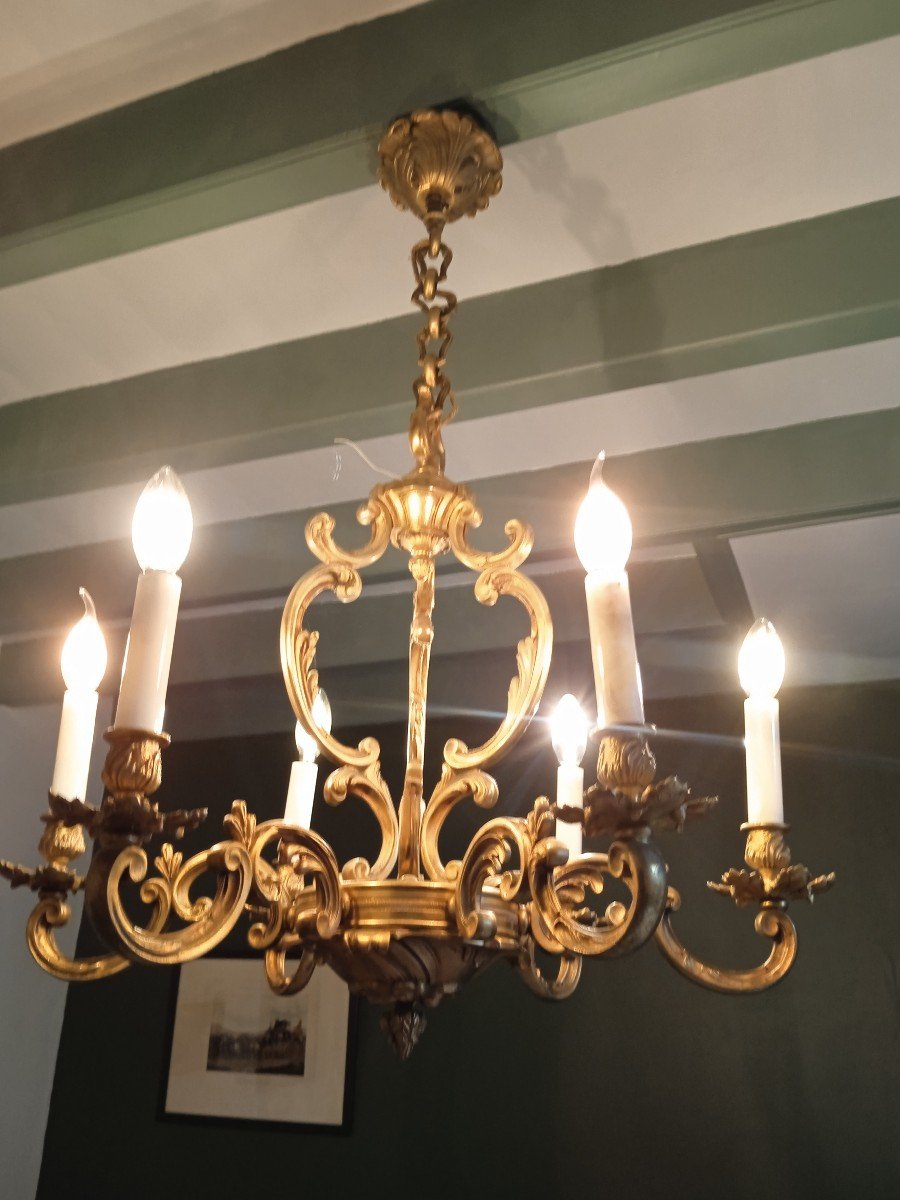 Bronze Chandelier