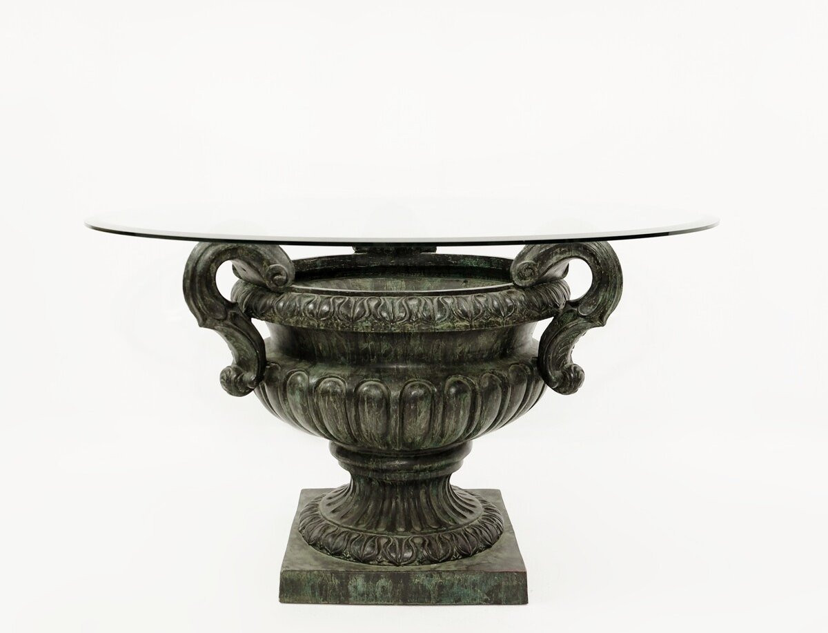 Console/table "Médicis" En Terre Cuite. Italie - Années 1970.-photo-3