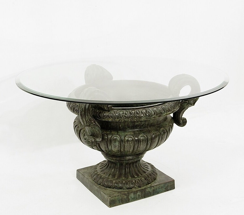 Console/table "Médicis" En Terre Cuite. Italie - Années 1970.