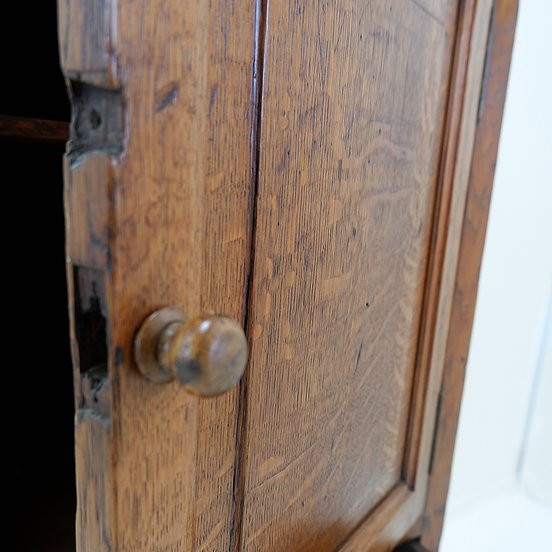 Meuble d'Appoint Vintage En Bois - Années 1950-photo-8