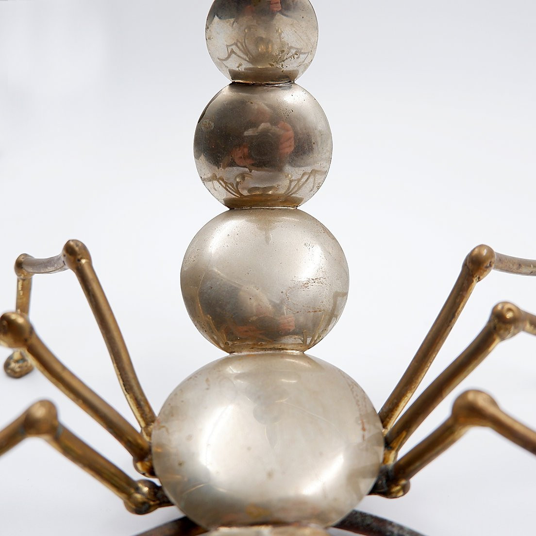 Scorpion En Laiton Et Métal - Années 1970-photo-6
