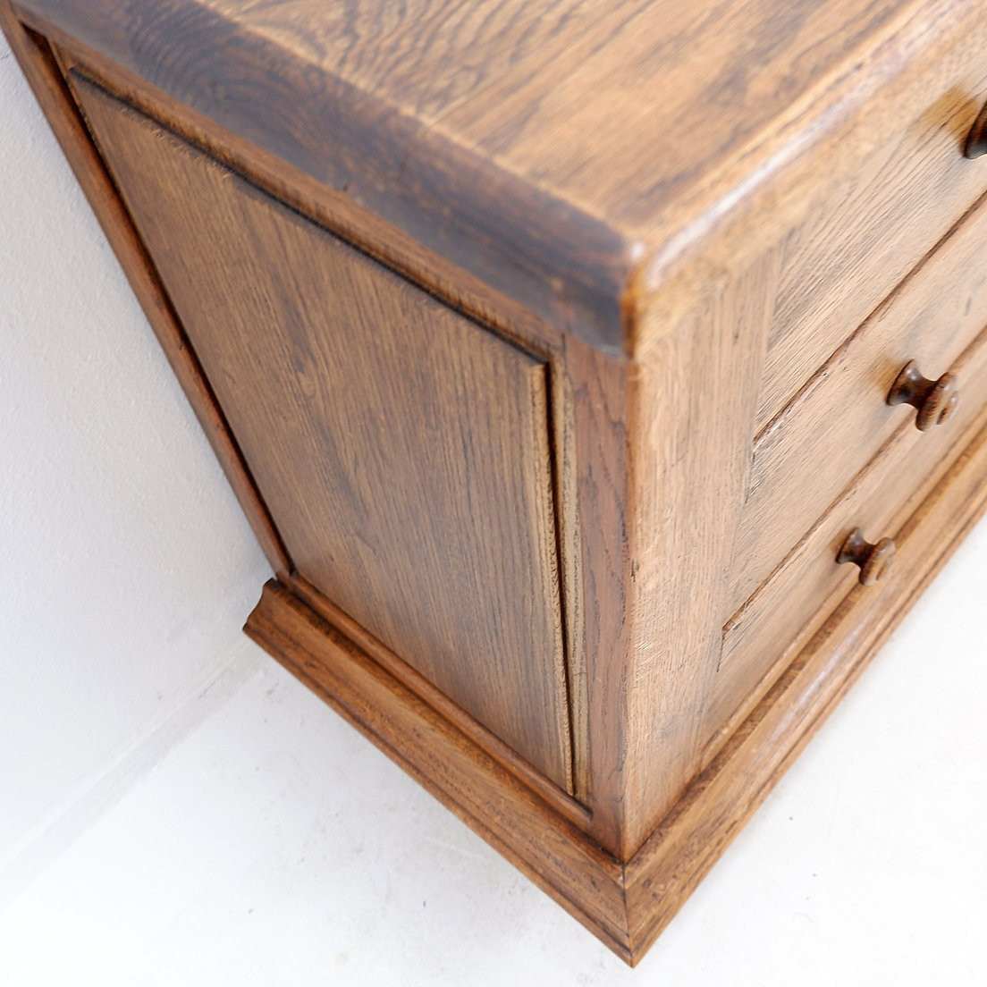 Commode en chêne massif - 20ème-photo-7