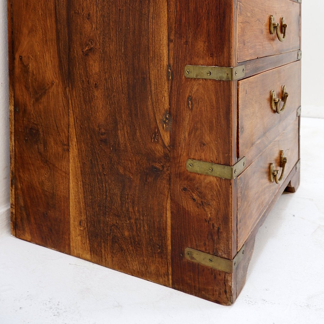 Commode 7 tiroirs en bois style milieu de siècle-photo-3