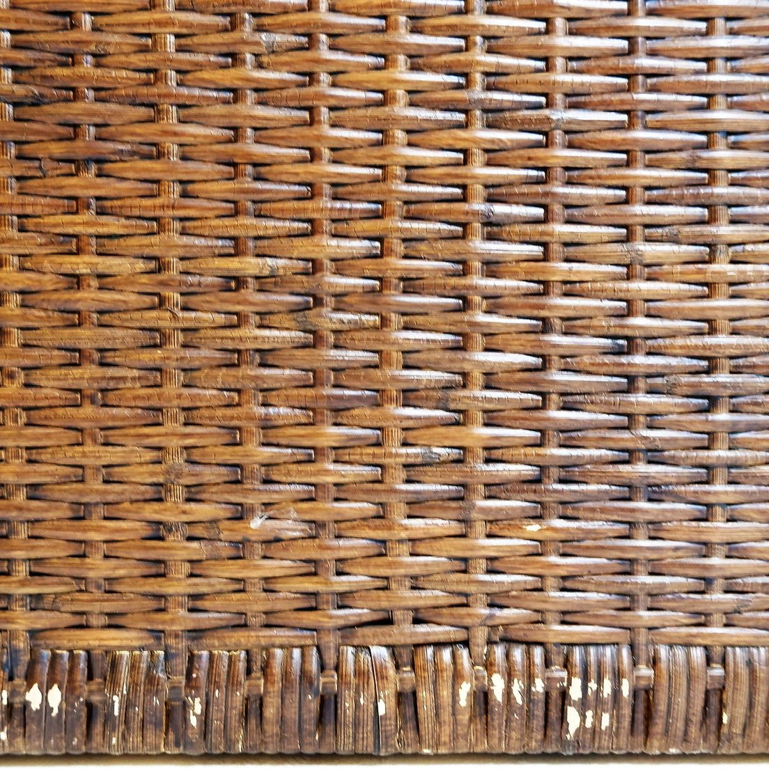 Vintage Coastal Woven Rattan Chest Of Drawers-photo-2