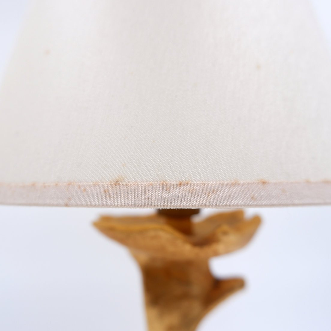 Sculptural Table Lamps With Plant Motifs - G. Mathias, France, 1980s-photo-2
