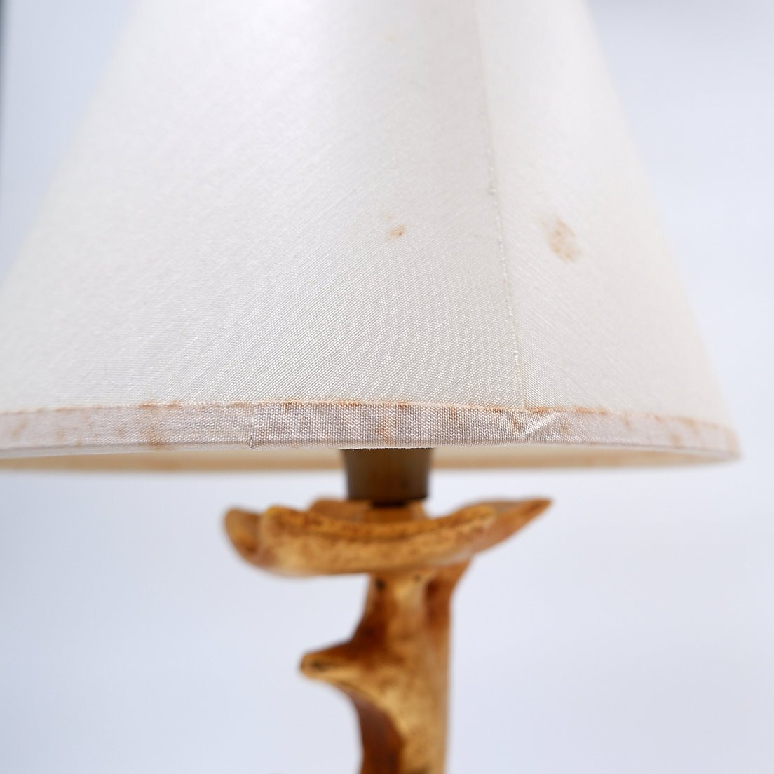 Sculptural Table Lamps With Plant Motifs - G. Mathias, France, 1980s-photo-4