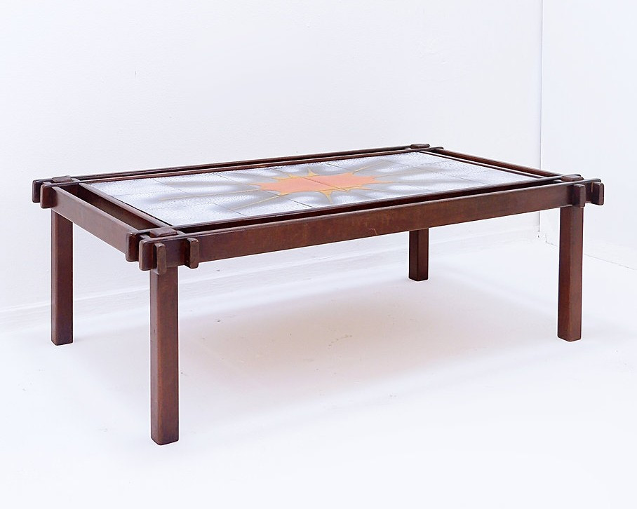 Vintage Ceramic Coffee Table - 1960s