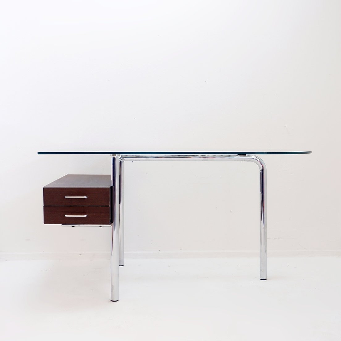 Mirto Zocca Glass Desk By Tisettanta Halifax - 1980s-photo-2