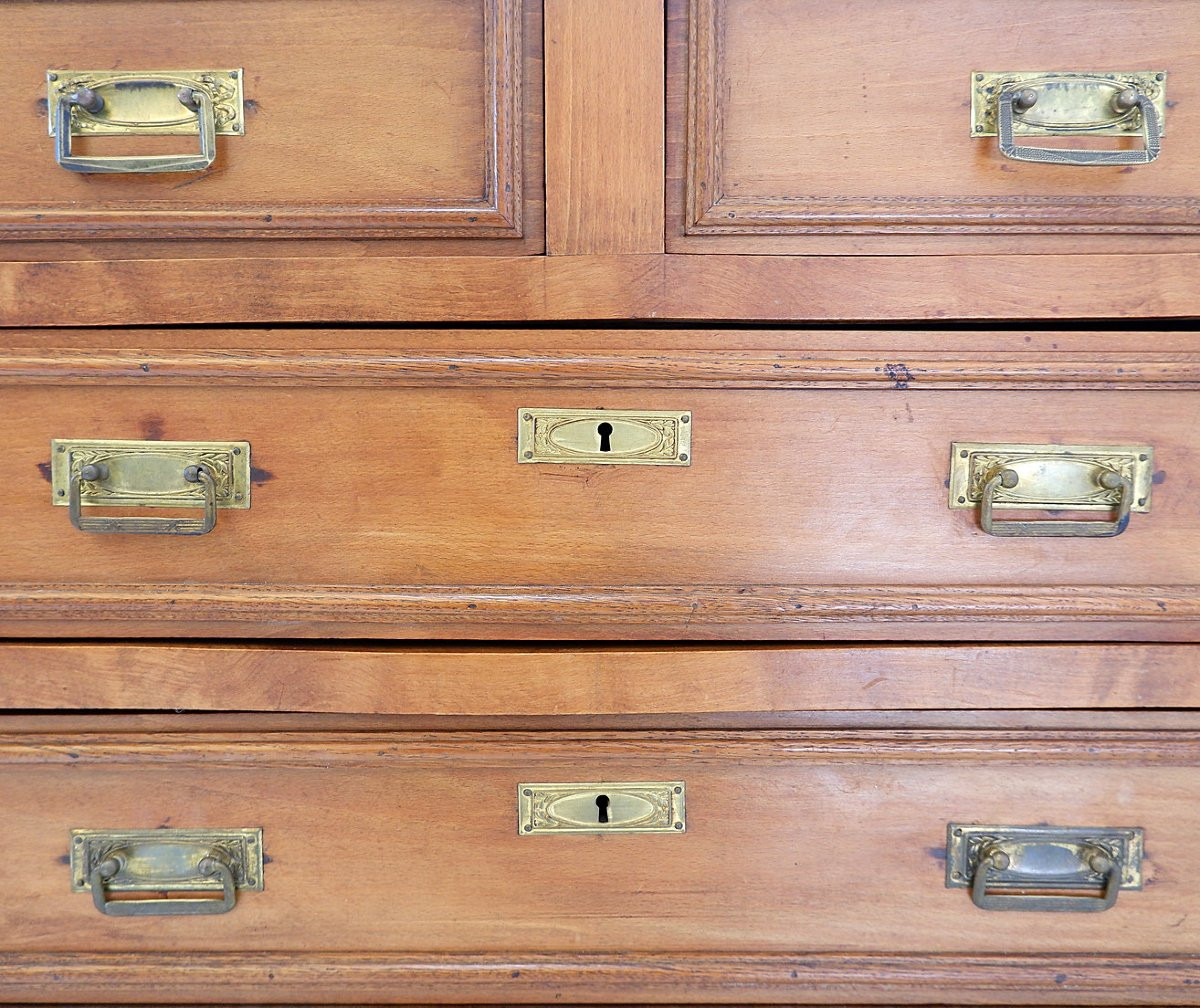 Vintage Wooden Chest Of Drawers - 20th Century-photo-7