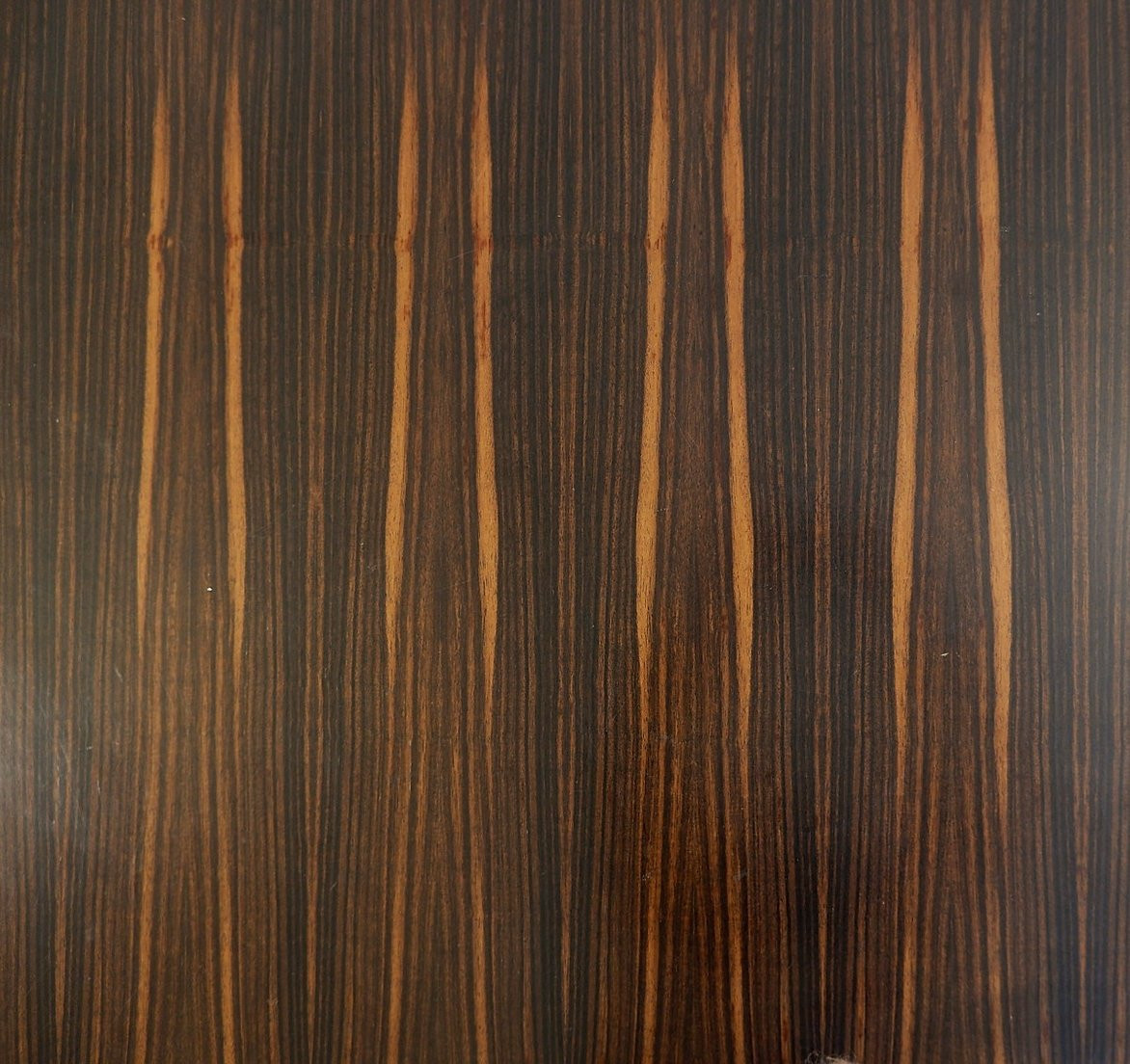 Round Dining Table In Macassar Ebony ø 128 Cm-photo-4