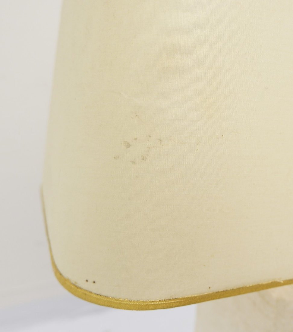 Natural French Stone Table Lamp - 1970s-photo-2