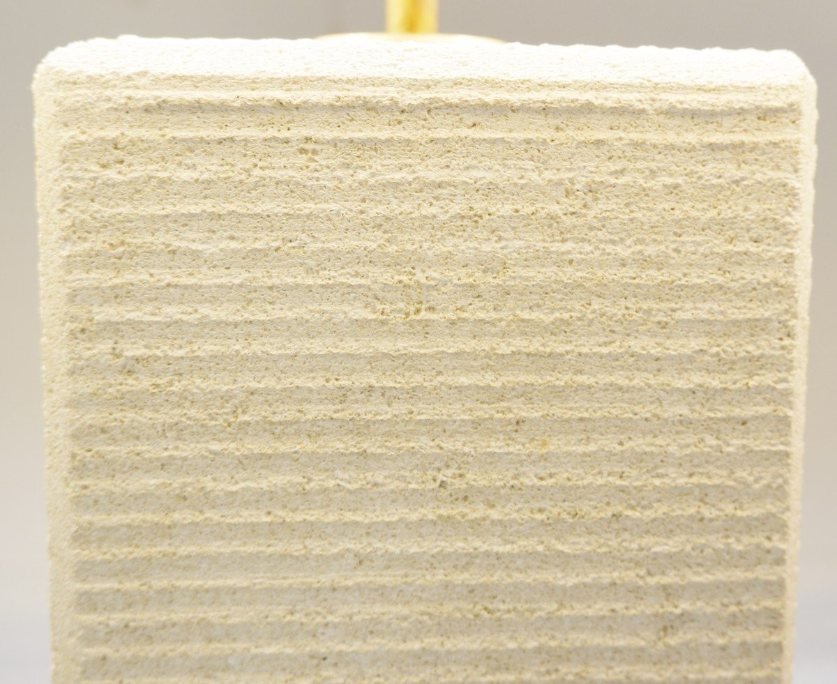 Natural French Stone Table Lamp - 1970s-photo-3