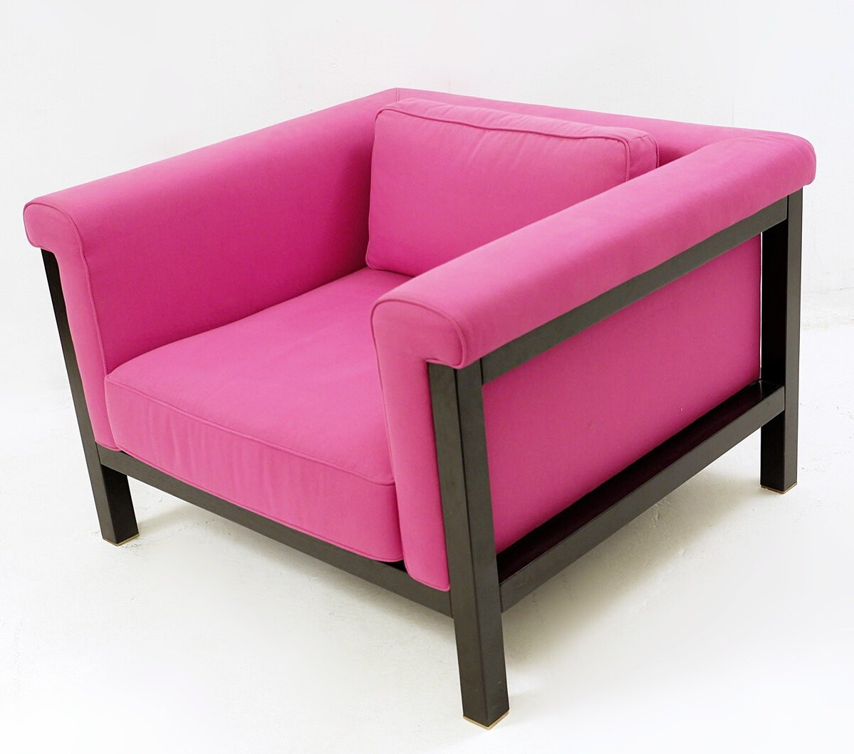 Pair Of “livorno - 800 Luxury Series” Armchairs By Jules Wabbes For Bullo-photo-2