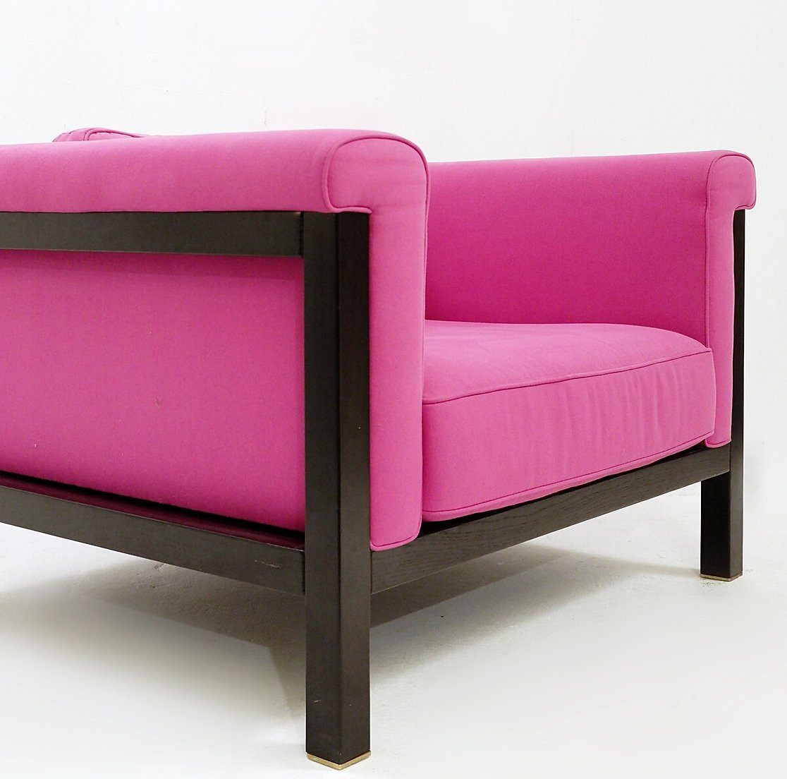 Pair Of “livorno - 800 Luxury Series” Armchairs By Jules Wabbes For Bullo-photo-4