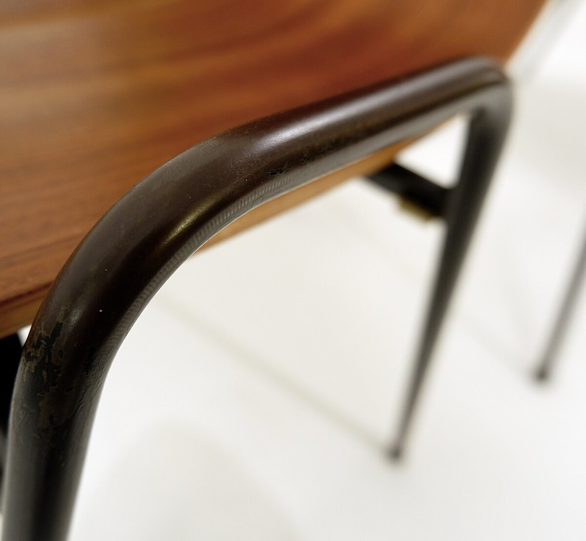 Swiss "ga" Chairs By Hans Bellmann For Horgen-glarus, 1960s - Set Of 3 -photo-5
