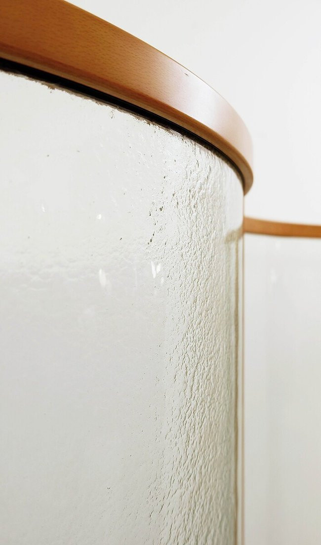 Paravent / Séparateur de pièce en verre « Voyeur » par Vittorio Livi pour Fiam - Années 1990-photo-5