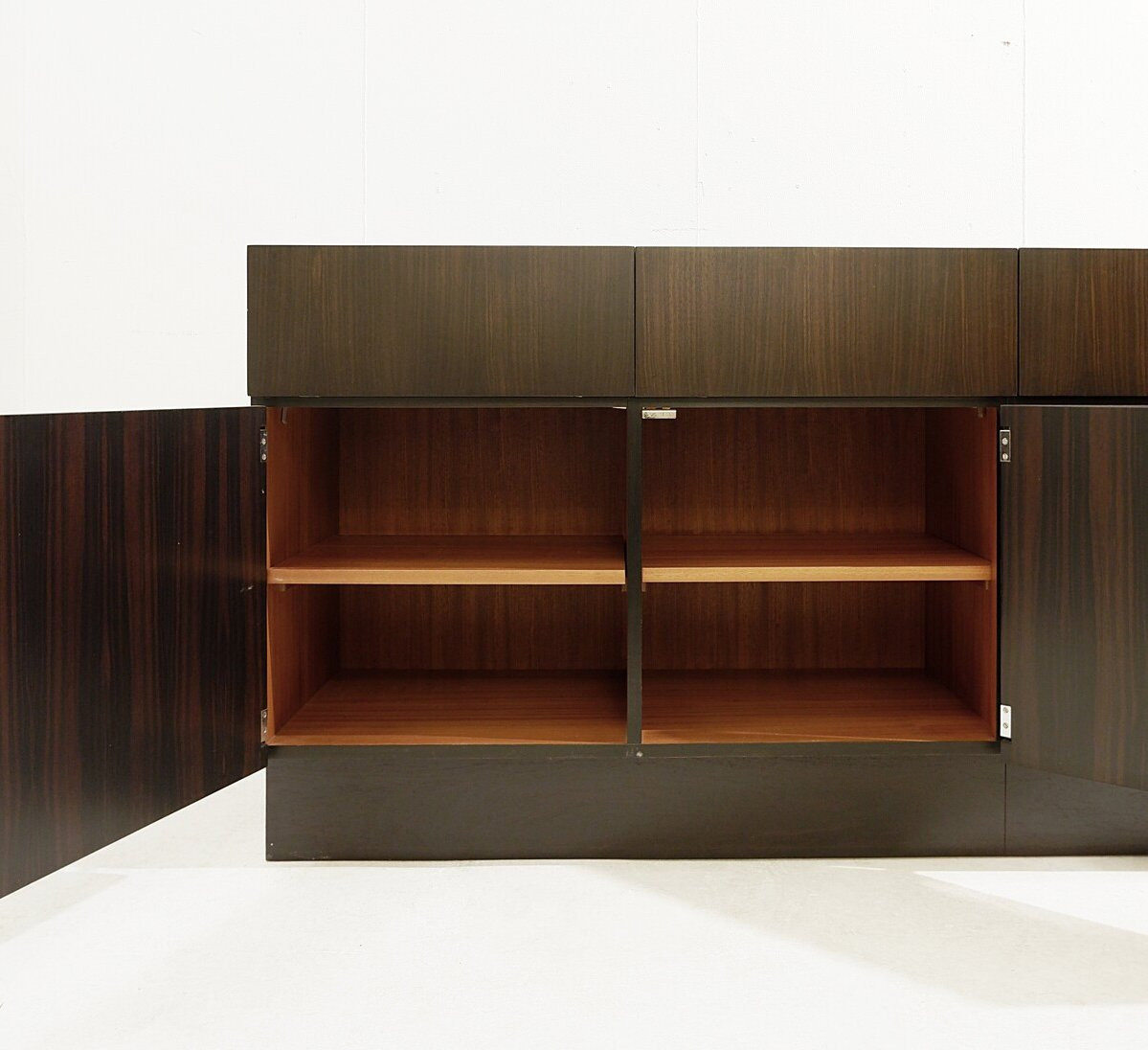 Large De Coene Sideboard With Floating Base - Belgium, 1960s-photo-7