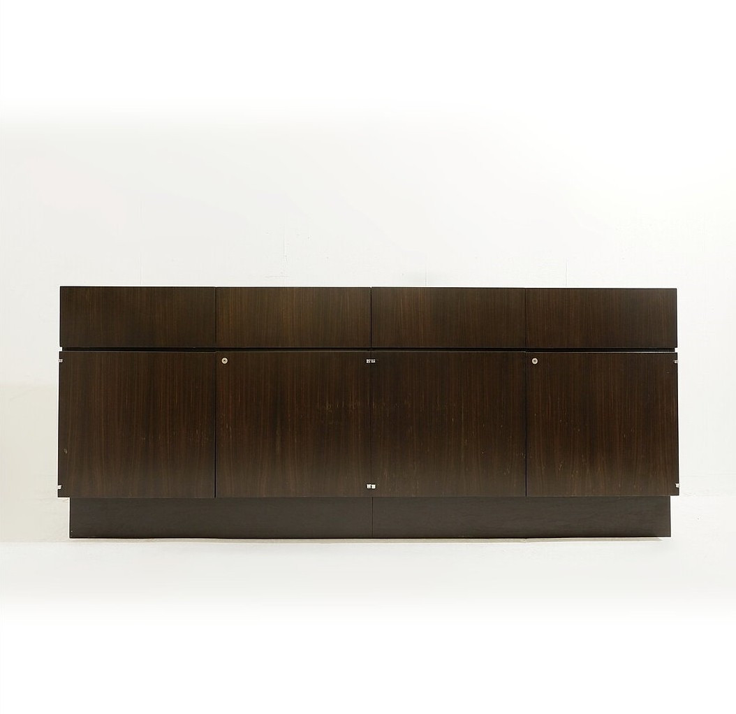 Large De Coene Sideboard With Floating Base - Belgium, 1960s