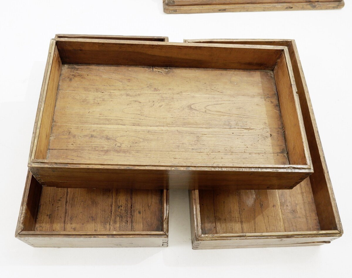 Antique Asian Chinese Dowry Trunk, 1900s-photo-3