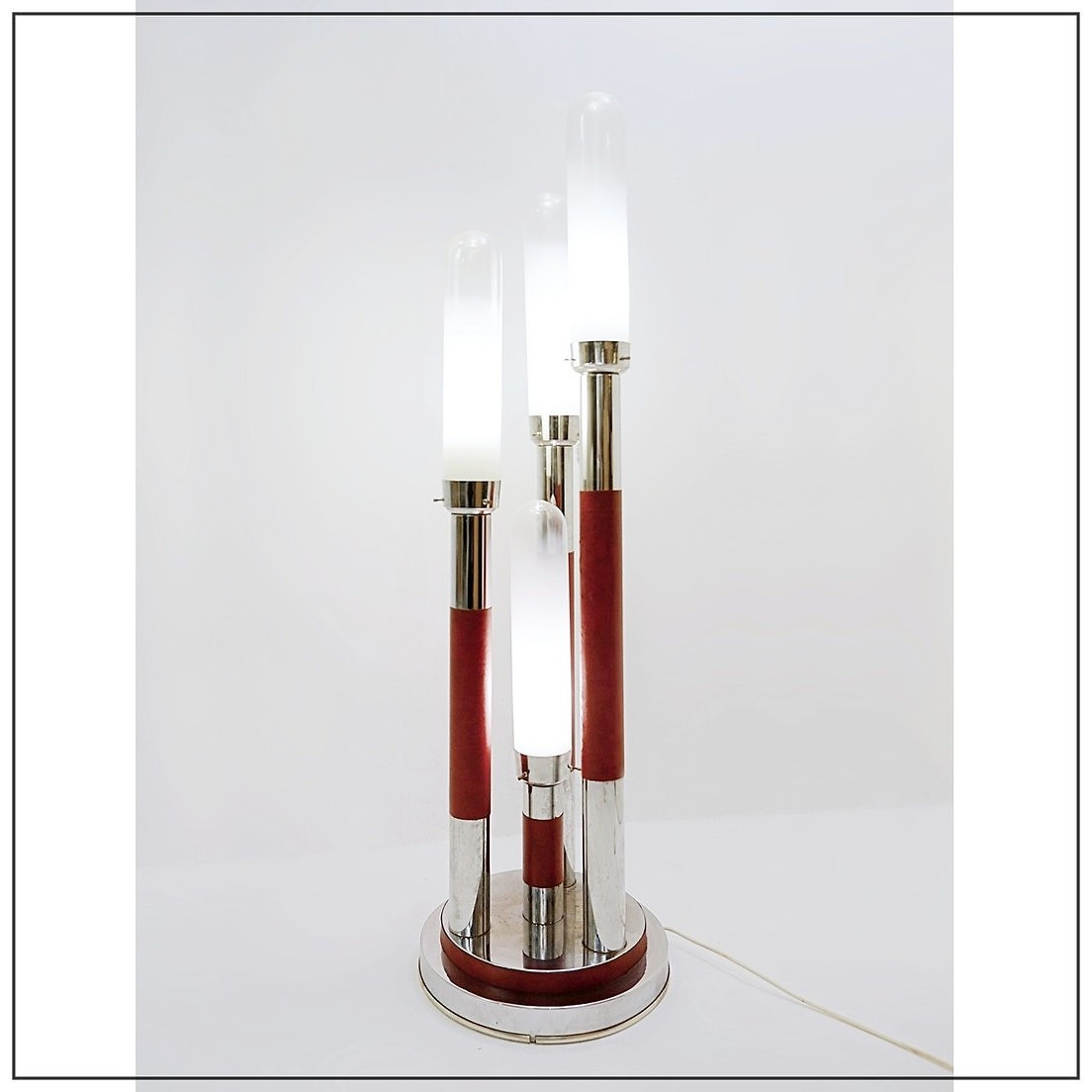 Lampadaire Carlo Nason pour Mazzega, Italie, années 1970