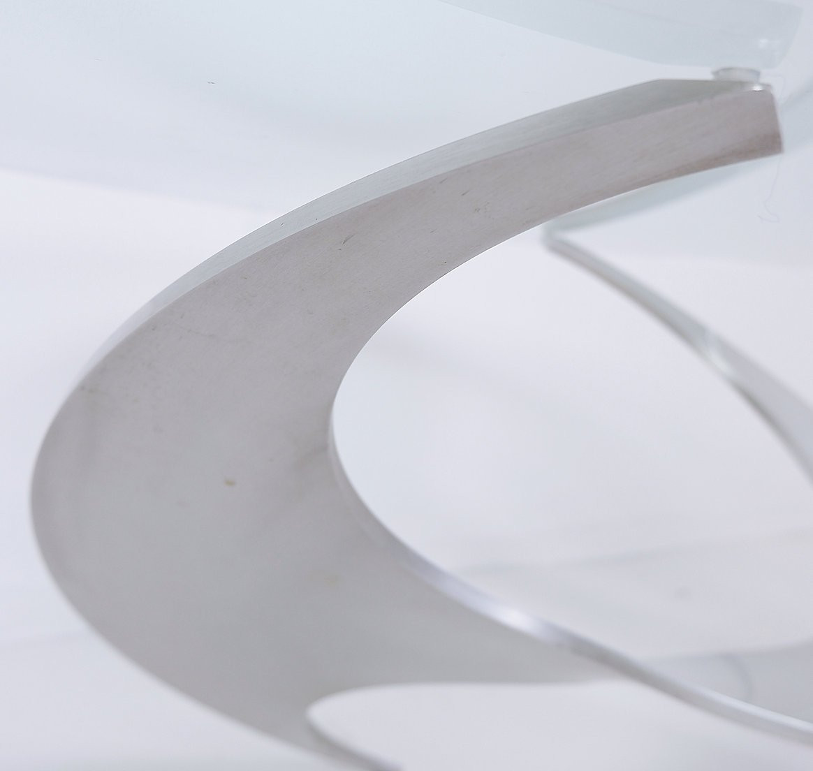 Aluminum “propeller” Coffee Table, Knut Hesterberg For Ronald Schmitt 1960s-photo-6