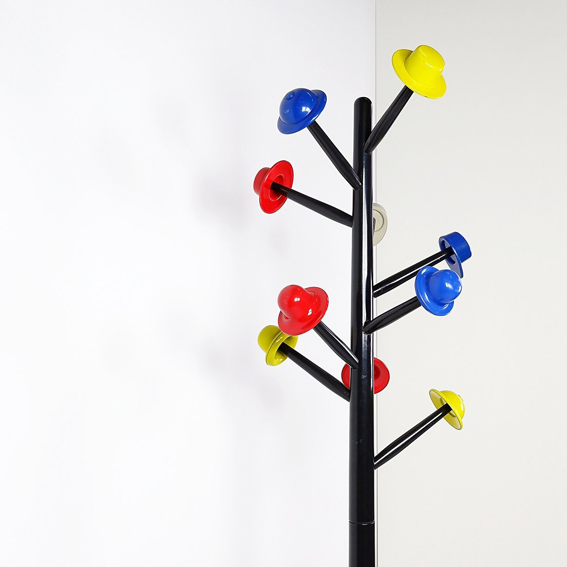 Postmodern Coat Rack “albero Dei Cappelli” By Ugo Nespolo For Origlia, 1978-photo-2