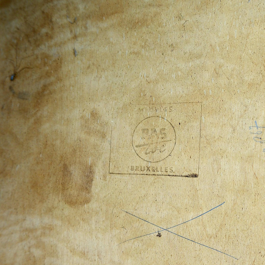 Desserte « Mobilo PE03 » par Cees Braakman pour Pastoe, années 1950-photo-8