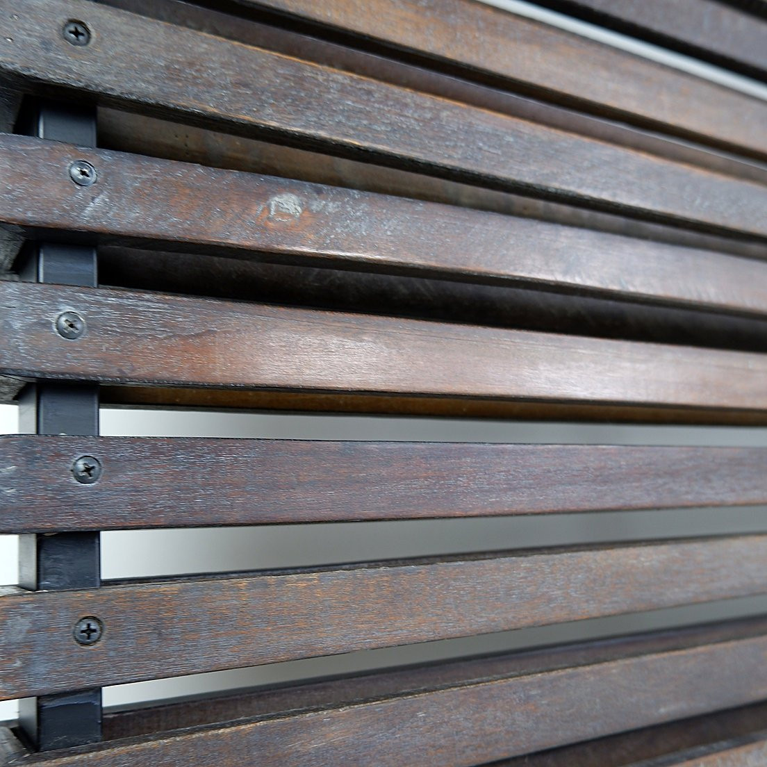 Wooden Slatted Room Divider Or Coat Rack With 10 Movable Hooks-photo-2