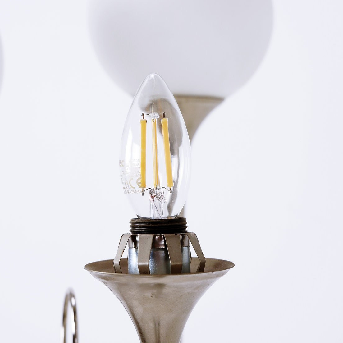 Vintage Chrome Sciolari Floor Lamp, 1970s, Italy-photo-2