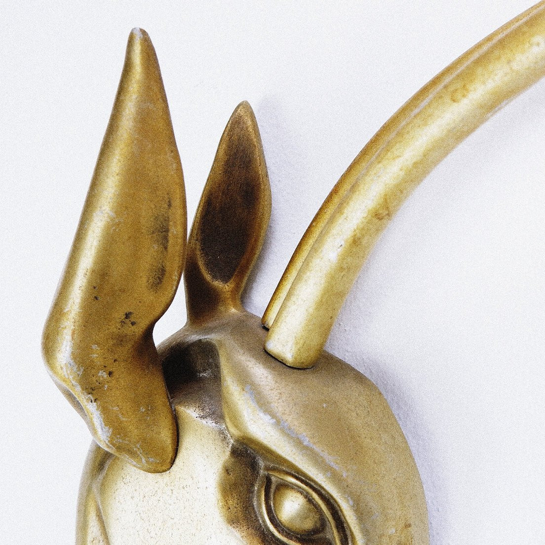 Pair Of Anodized Aluminum "gazelles" Wall Sculptures By Pendergast - 1960s-photo-5