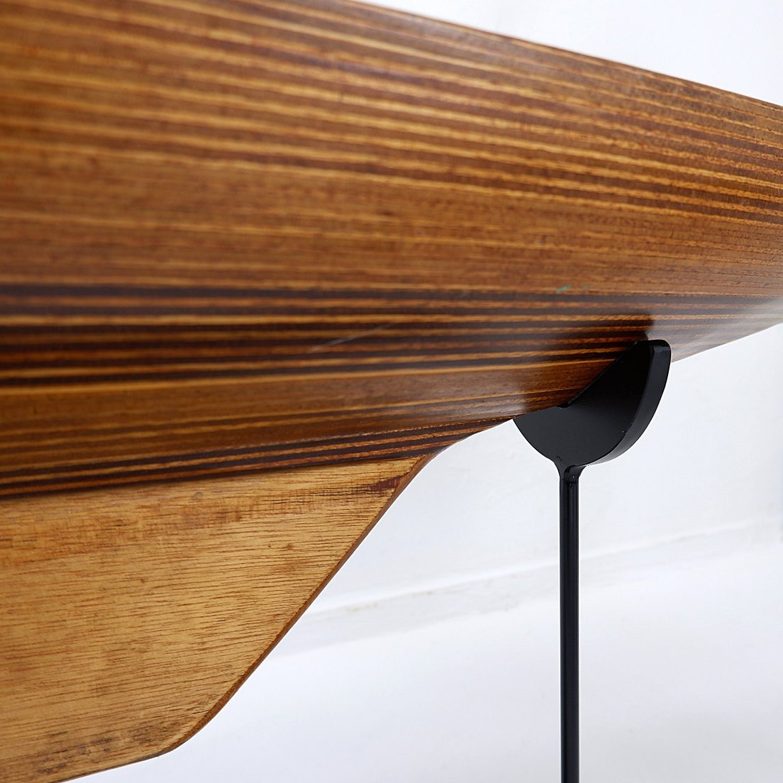 Model Of Wooden Boat Hull On Metal Base-photo-4