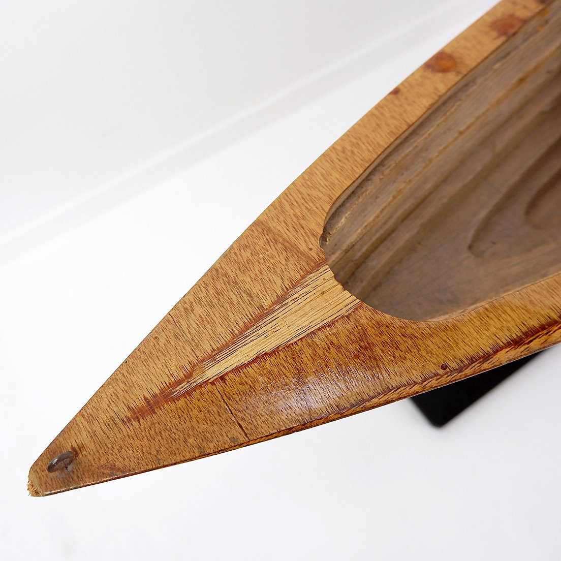 Model Of Wooden Boat Hull On Metal Base-photo-7