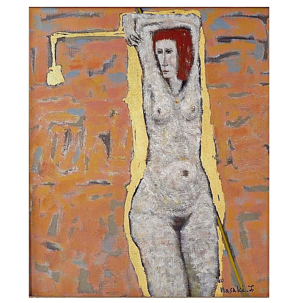 Oil On Canvas - Signed Masaki And Dated 1980-photo-2