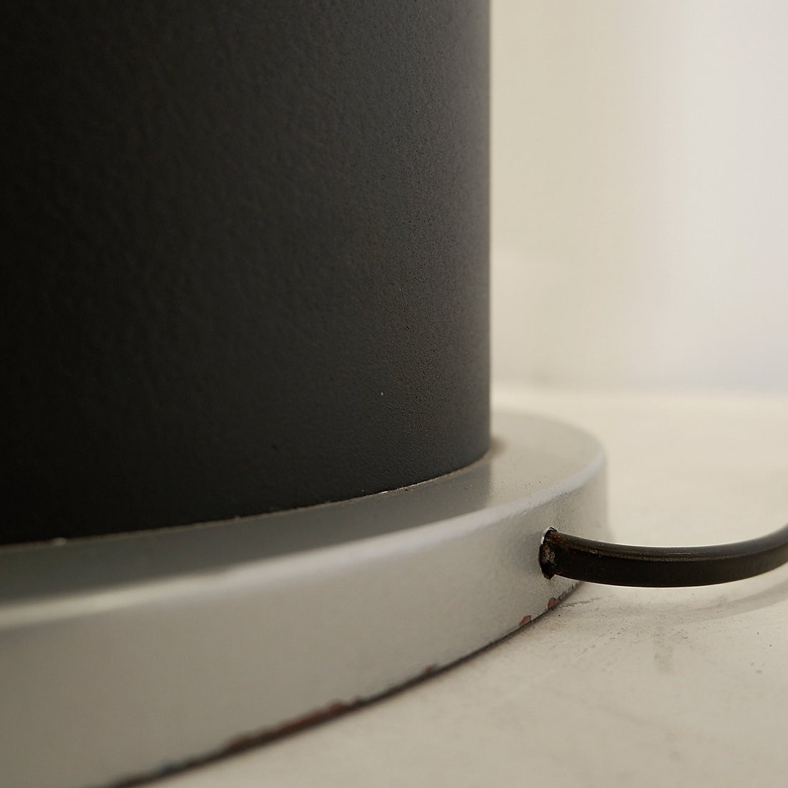 Lacquered Metal Floor Lamp, Franco Buzzi Ceriani Style-photo-7