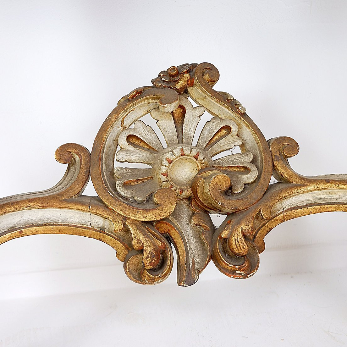 Jardinière console en bois sculpté de style Louis XVI, Italie, XIXe siècle-photo-8