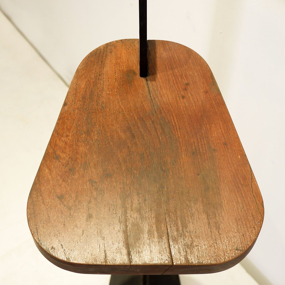Socle en métal et bois -photo-1