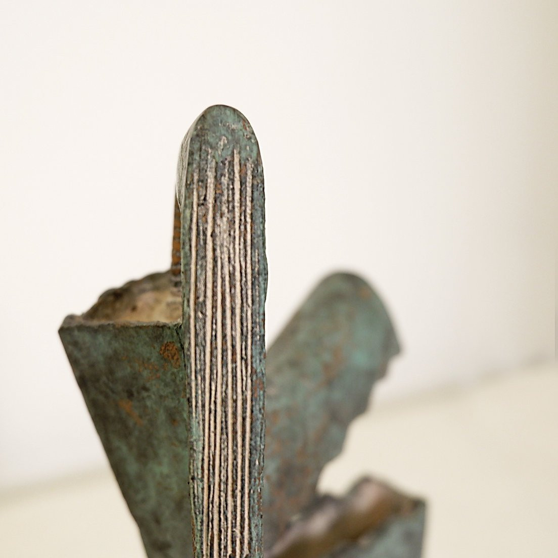 Vintage Bronze Sculpture Stamped Pl 87-photo-7