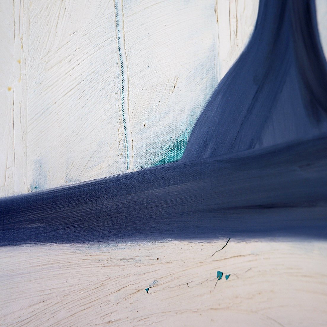 « La danse du temps » R. Londot, peinture sur toile - Belgique 1968-photo-8