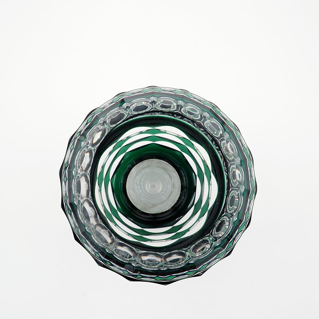 20th Century Art Deco Crystal Vase By Val Saint Lambert, Attributed To Charles Graffart-photo-3