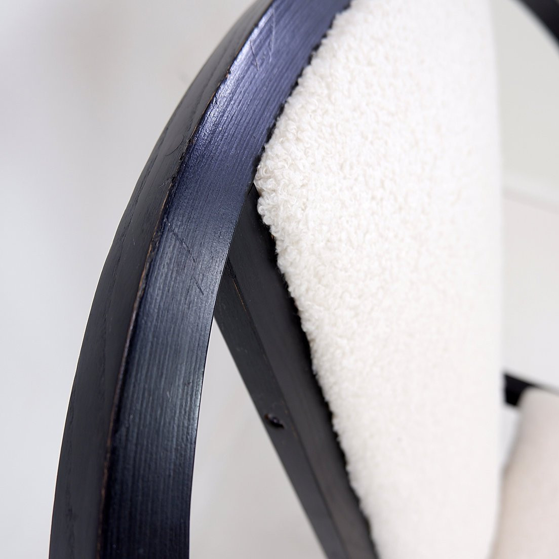 “contrast” Armchair By Pascal Mourgue, 1982 - New Imitation Sheepskin Covering-photo-8