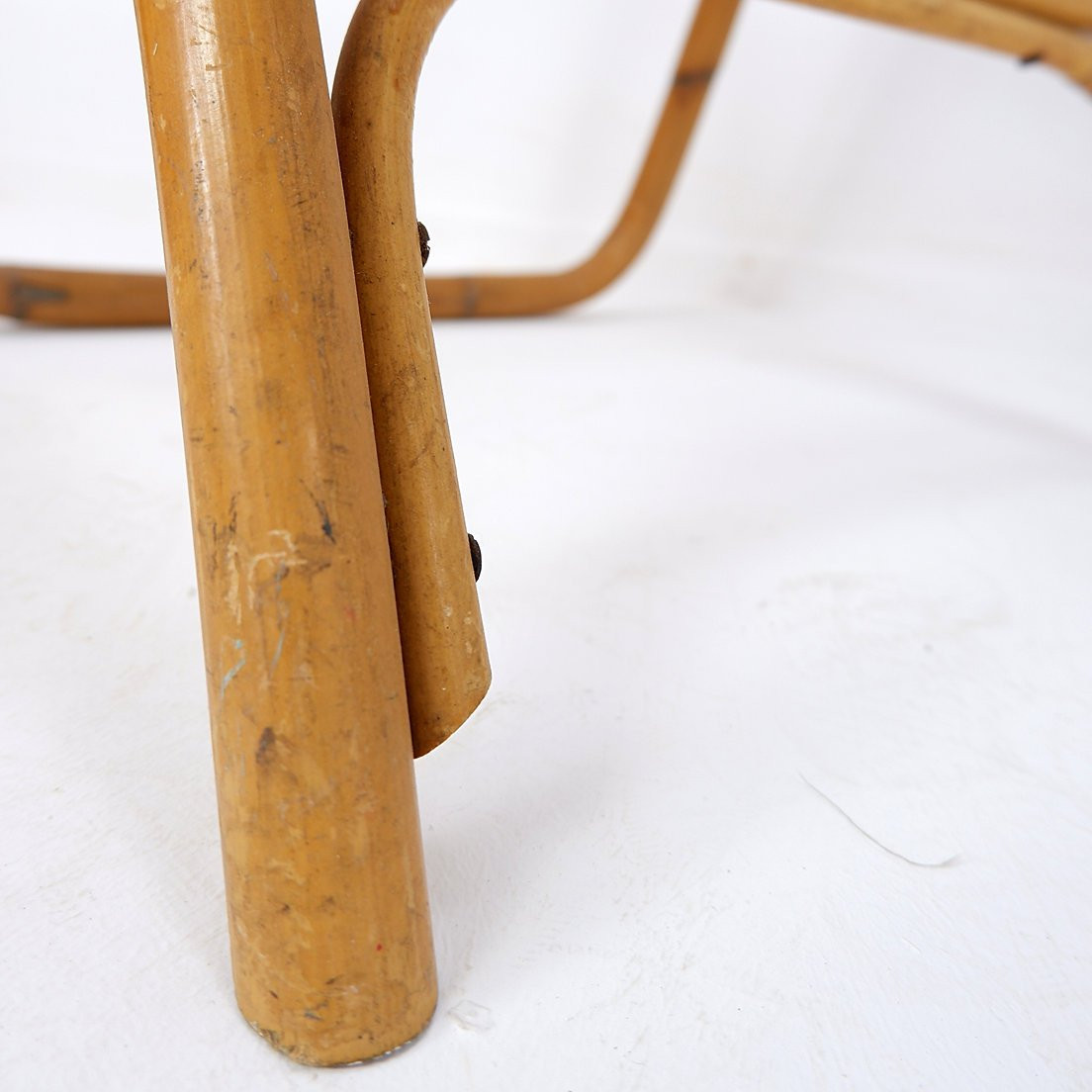 Italian Dal Vera Bamboo Folding Chair, 1960s-photo-4